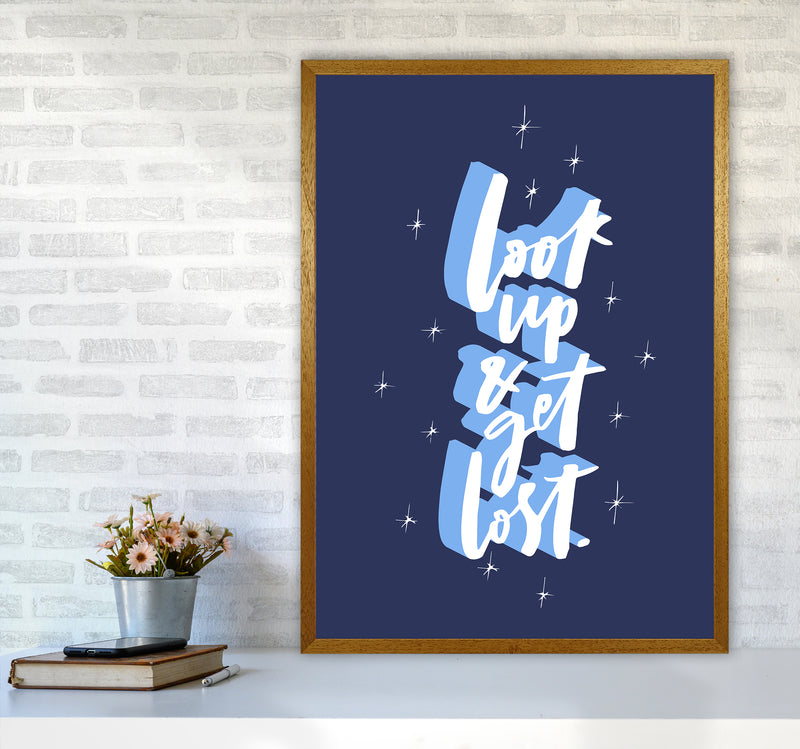 Look Up And Get Lost By Planeta444 A1 Print Only