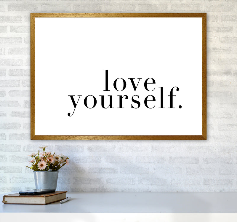 Love Yourself Type By Planeta444 A1 Print Only