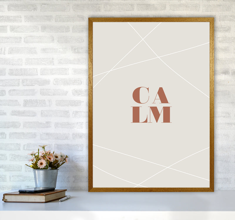 Calm Cavern Clay By Planeta444 A1 Print Only