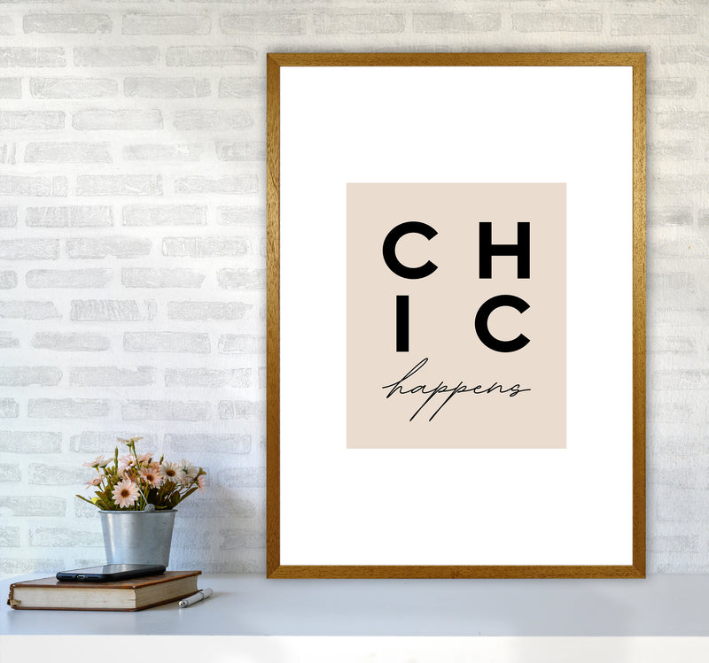 Chic Happens3 By Planeta444 A1 Print Only