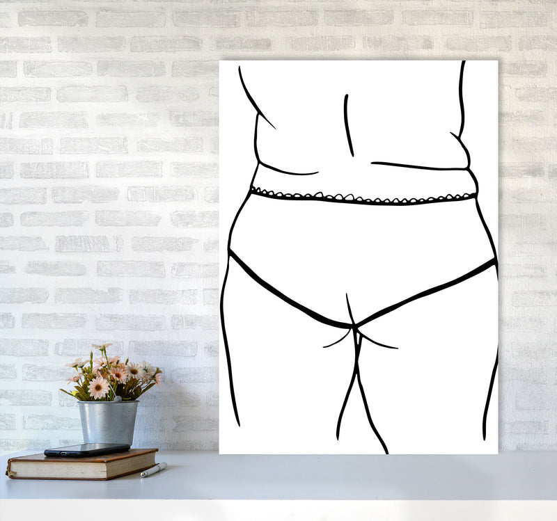 Curvy Female Back2 By Planeta444 A1 Black Frame