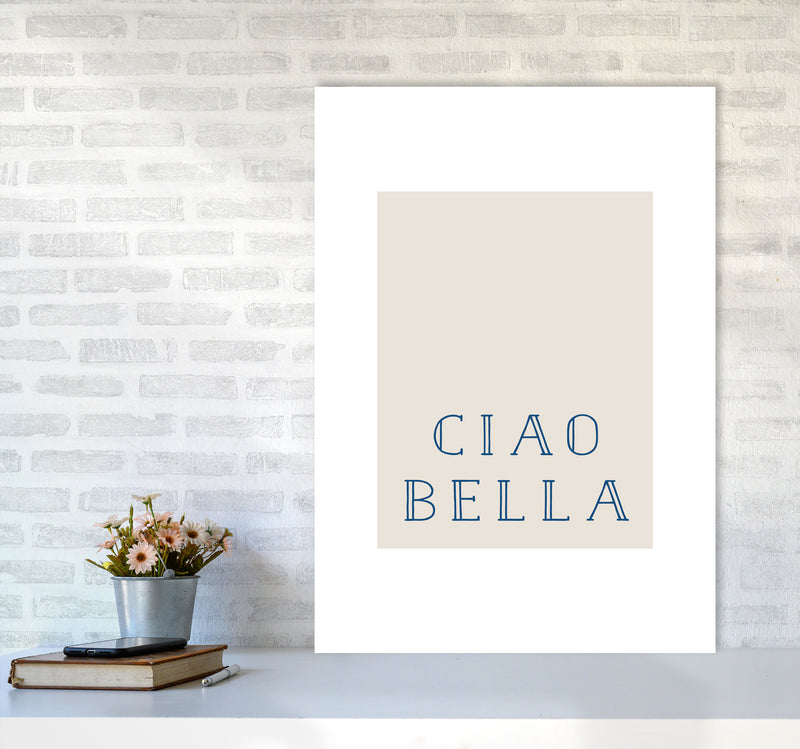 Ciao Bella Blue By Planeta444 A1 Black Frame