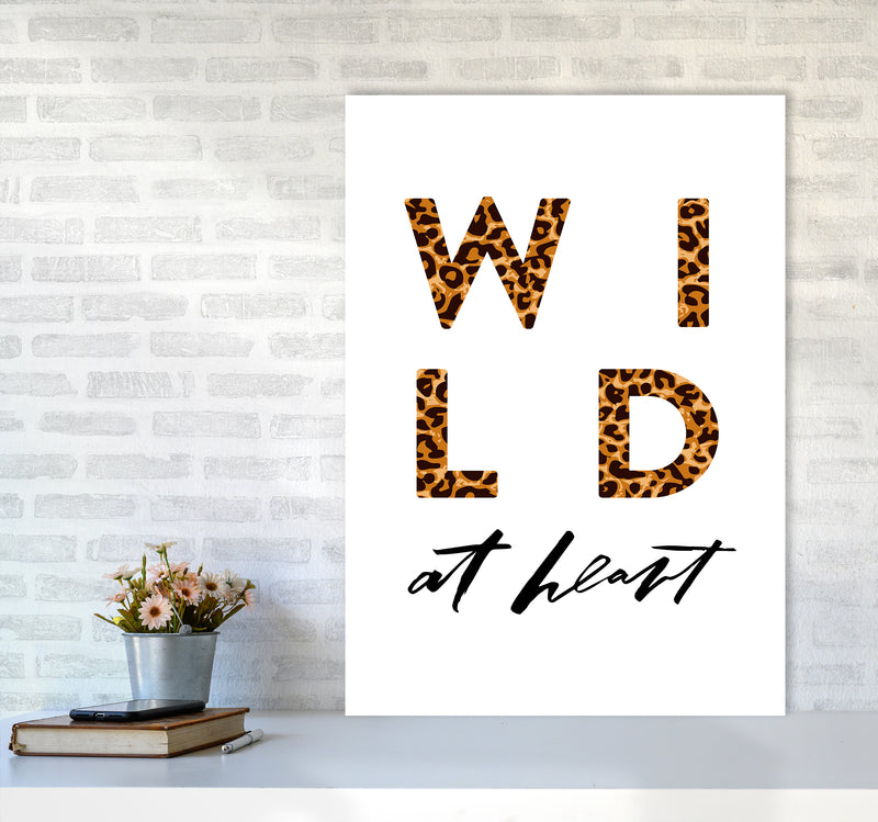 Wild At Heart By Planeta444 A1 Black Frame