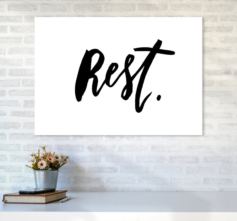 Rest By Planeta444 A1 Black Frame