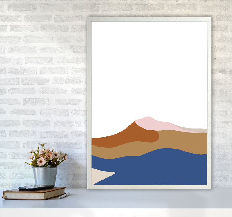 Abstract Dunes1 By Planeta444 A1 Oak Frame