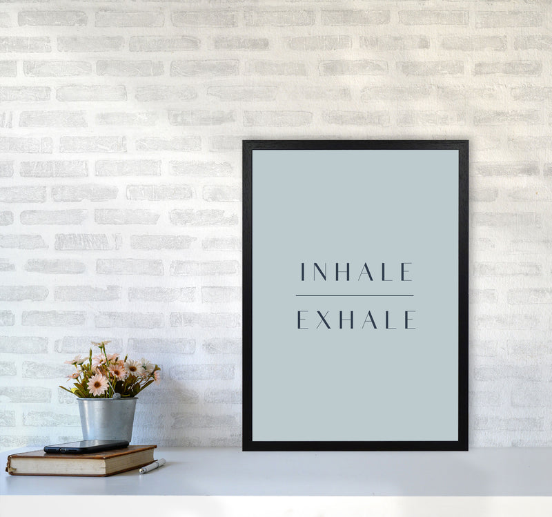 Inhale Exhale2020 By Planeta444 A2 White Frame