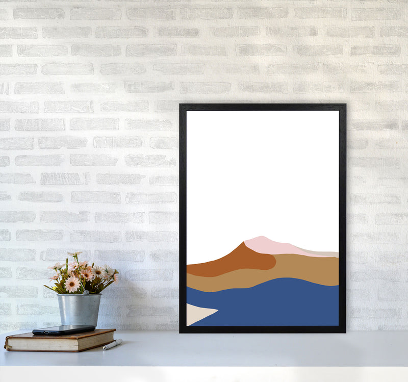 Abstract Dunes1 By Planeta444 A2 White Frame