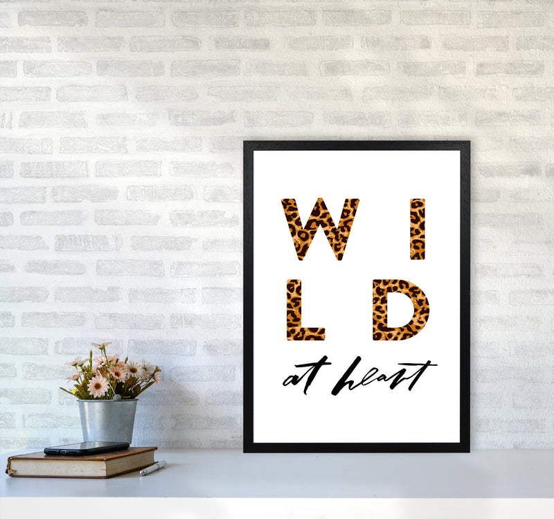 Wild At Heart By Planeta444 A2 White Frame