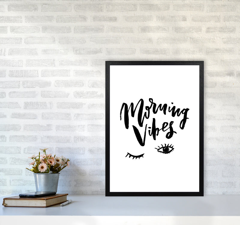 Morning Vibes By Planeta444 A2 White Frame