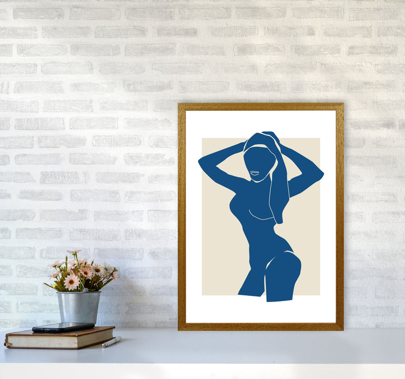 Matisse Hands To Head Blue By Planeta444 A2 Print Only
