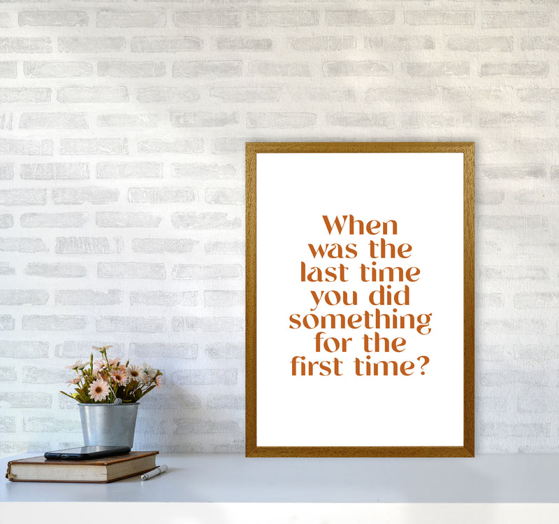 When Was The Last Time By Planeta444 A2 Print Only