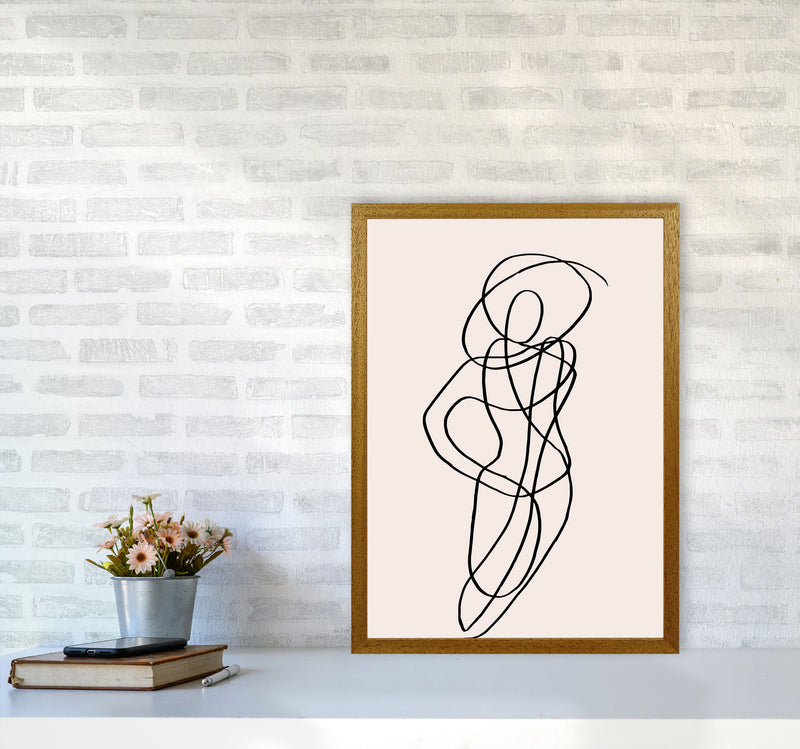 Tangled Lines Female1 By Planeta444 A2 Print Only