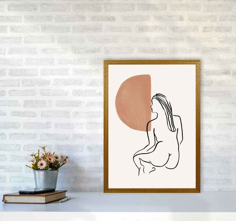 Line Nudes Back2 By Planeta444 A2 Print Only