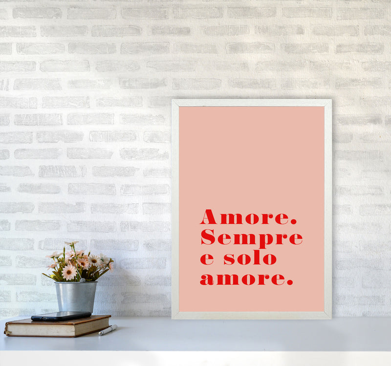 Amore Semore E Solo Amore 2 By Planeta444 A2 Oak Frame