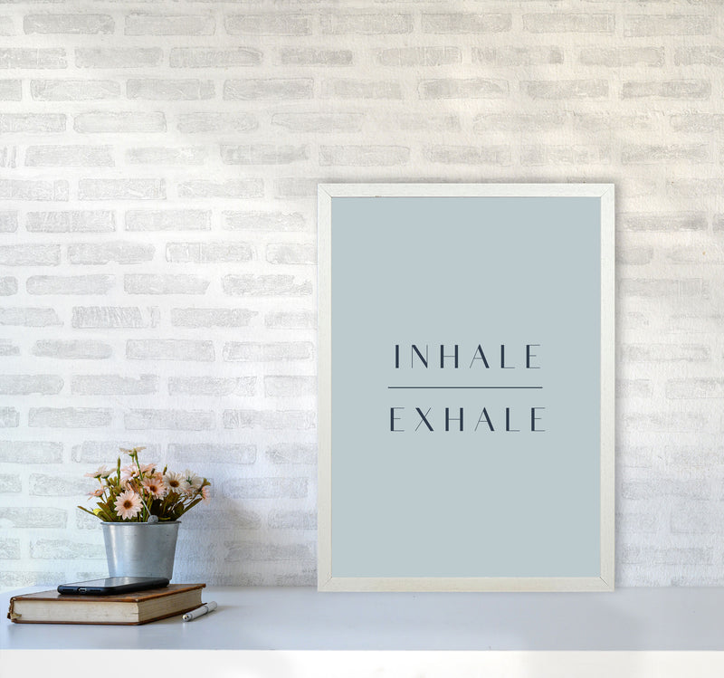 Inhale Exhale2020 By Planeta444 A2 Oak Frame