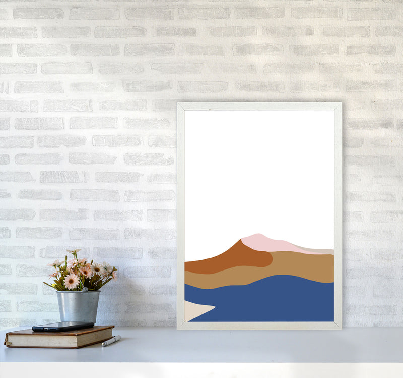 Abstract Dunes1 By Planeta444 A2 Oak Frame