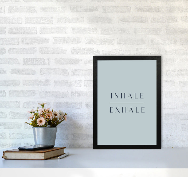 Inhale Exhale2020 By Planeta444 A3 White Frame