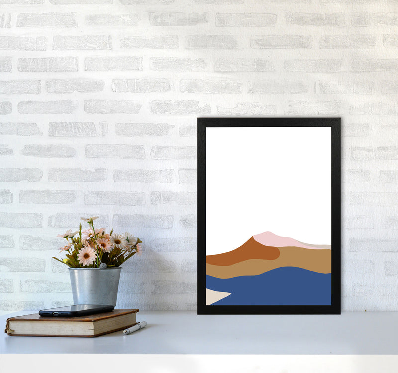 Abstract Dunes1 By Planeta444 A3 White Frame