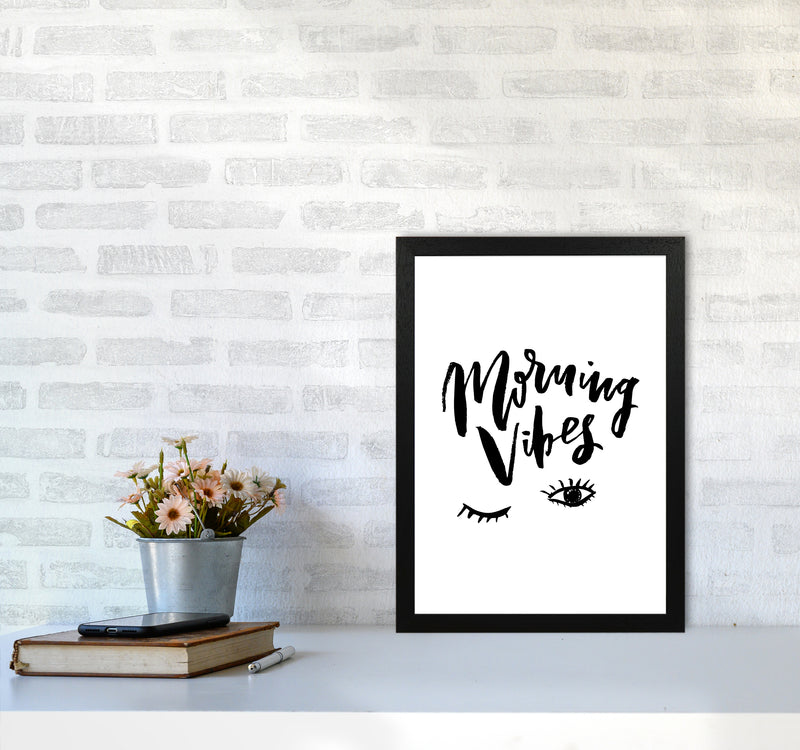 Morning Vibes By Planeta444 A3 White Frame