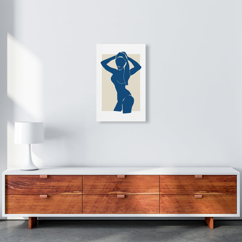 Matisse Hands To Head Blue By Planeta444 A3 Canvas
