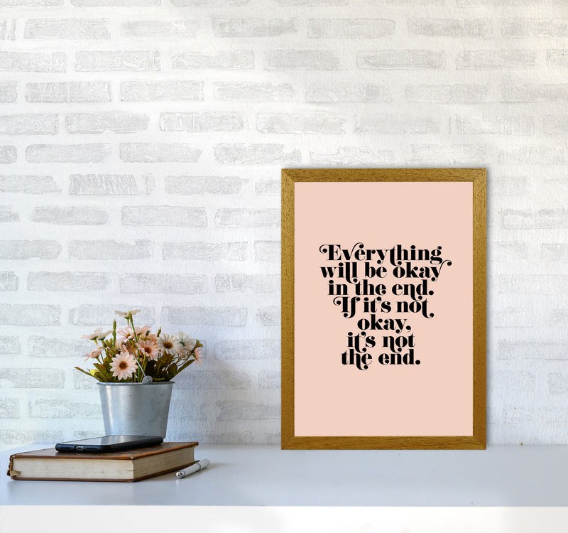Everything Will Be Okay In The End By Planeta444 A3 Print Only