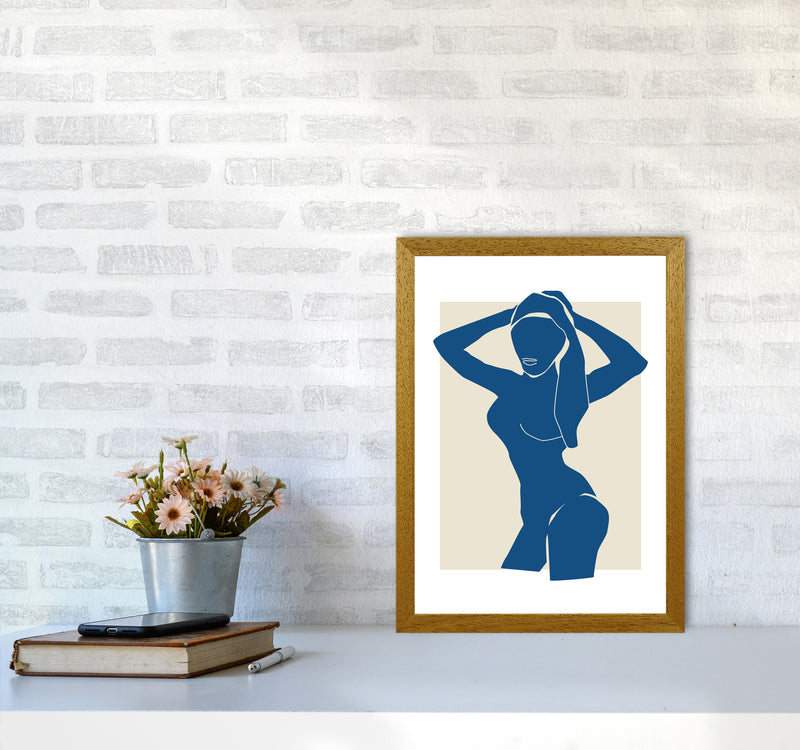 Matisse Hands To Head Blue By Planeta444 A3 Print Only