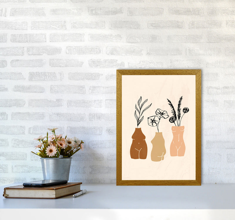 Vases Sculptures 3women1 By Planeta444 A3 Print Only