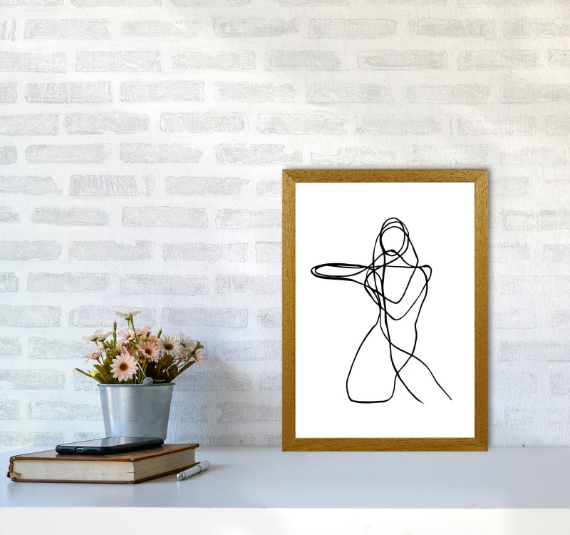 Tangled Lines Female4 By Planeta444 A3 Print Only