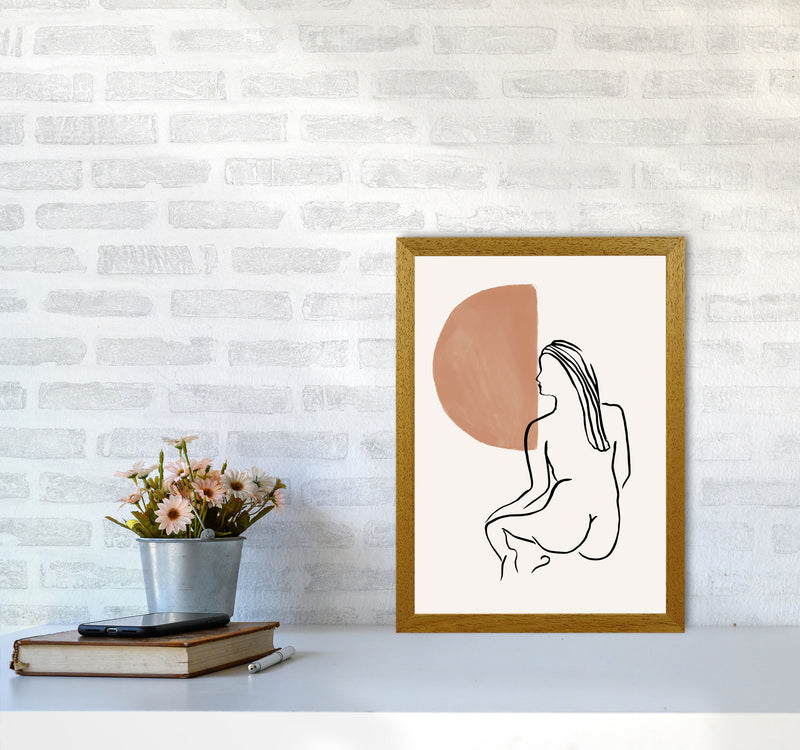 Line Nudes Back2 By Planeta444 A3 Print Only