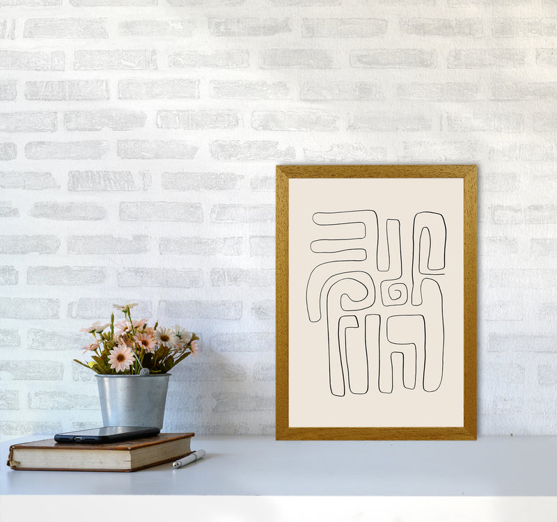 Abstract Line Doodles2 By Planeta444 A3 Print Only