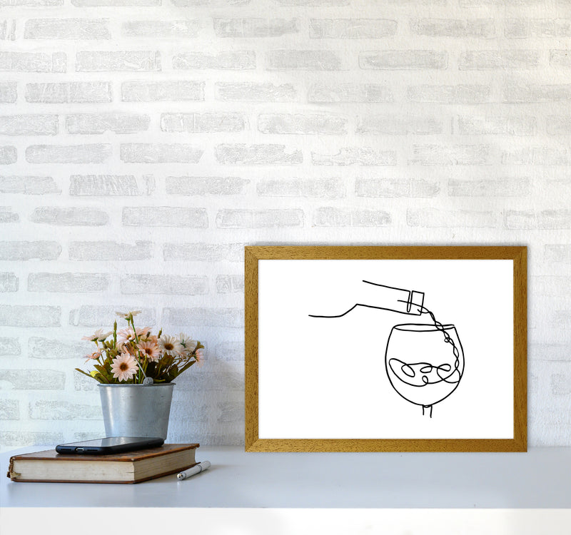 Pouring Wine By Planeta444 A3 Print Only