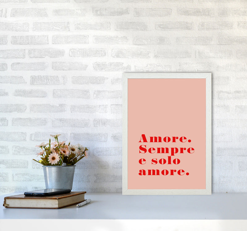 Amore Semore E Solo Amore 2 By Planeta444 A3 Oak Frame