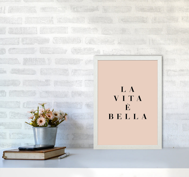 La Vita E Bella By Planeta444 A3 Oak Frame