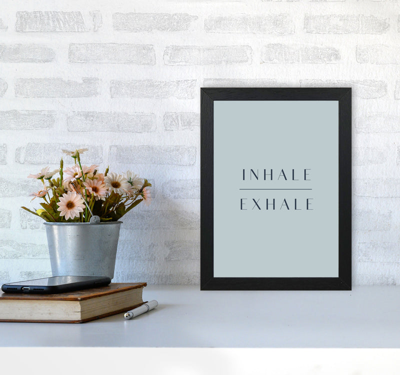 Inhale Exhale2020 By Planeta444 A4 White Frame