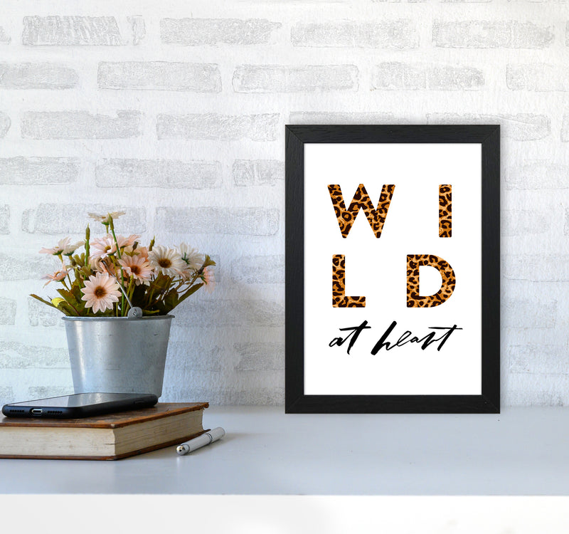 Wild At Heart By Planeta444 A4 White Frame