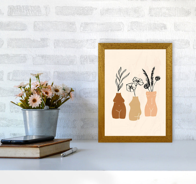 Vases Sculptures 3women1 By Planeta444 A4 Print Only