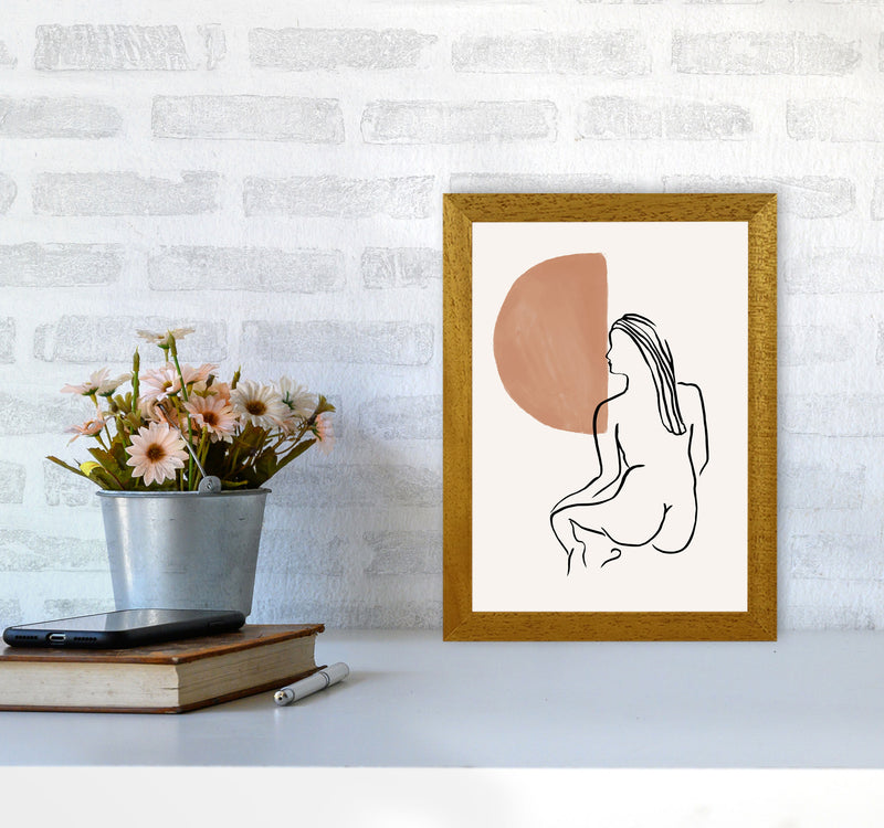 Line Nudes Back2 By Planeta444 A4 Print Only