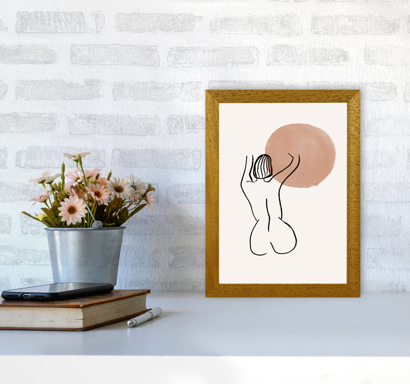 Line Nudes Back1 By Planeta444 A4 Print Only