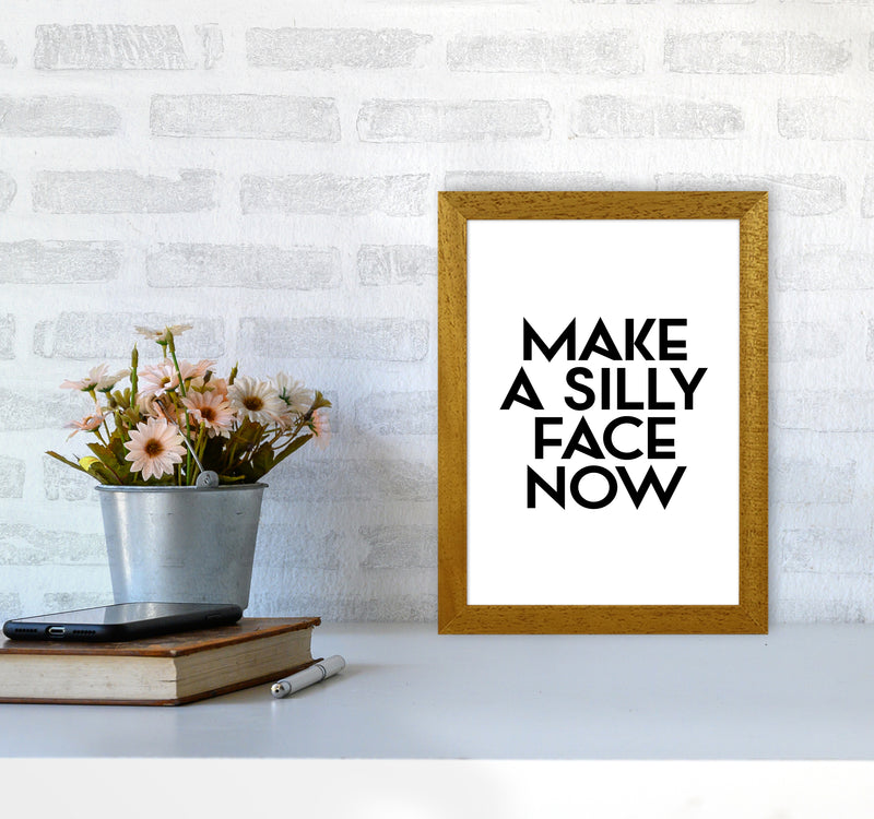 Make A Silly Face Now By Planeta444 A4 Print Only