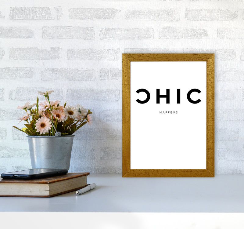 Chic Happens2 By Planeta444 A4 Print Only