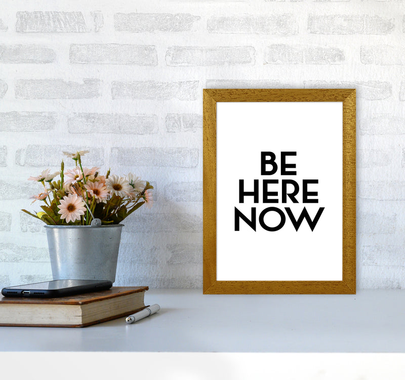 Be Here Now By Planeta444 A4 Print Only
