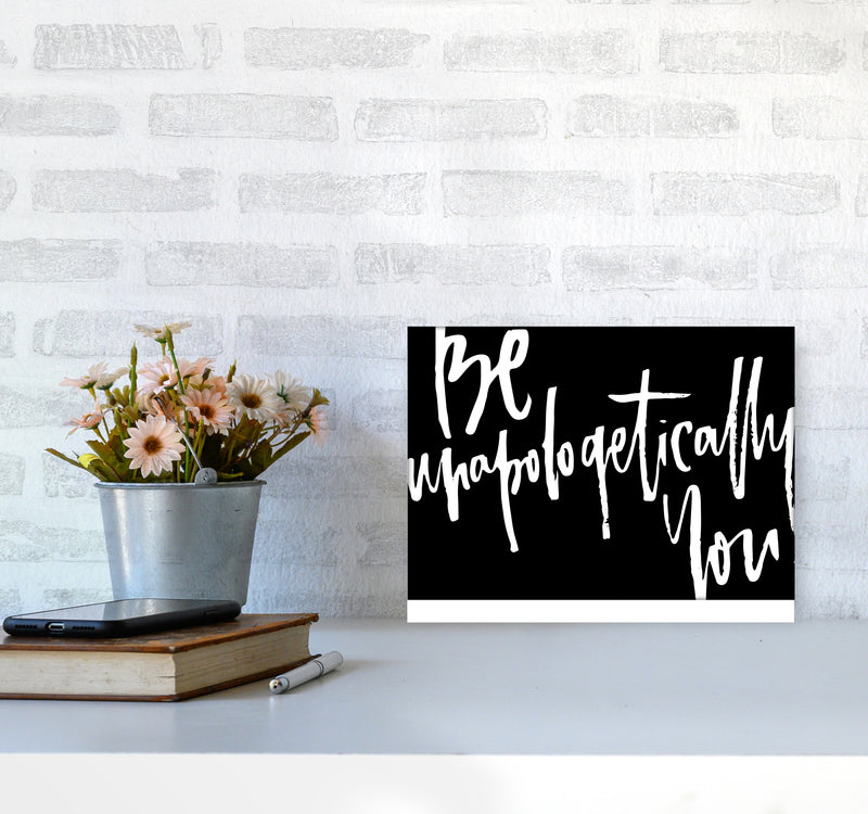 Be Unapologetically You 2019 By Planeta444 A4 Black Frame