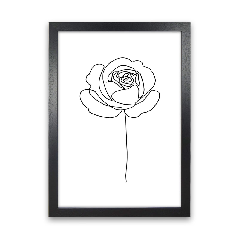 Rose1 By Planeta444 Black Grain