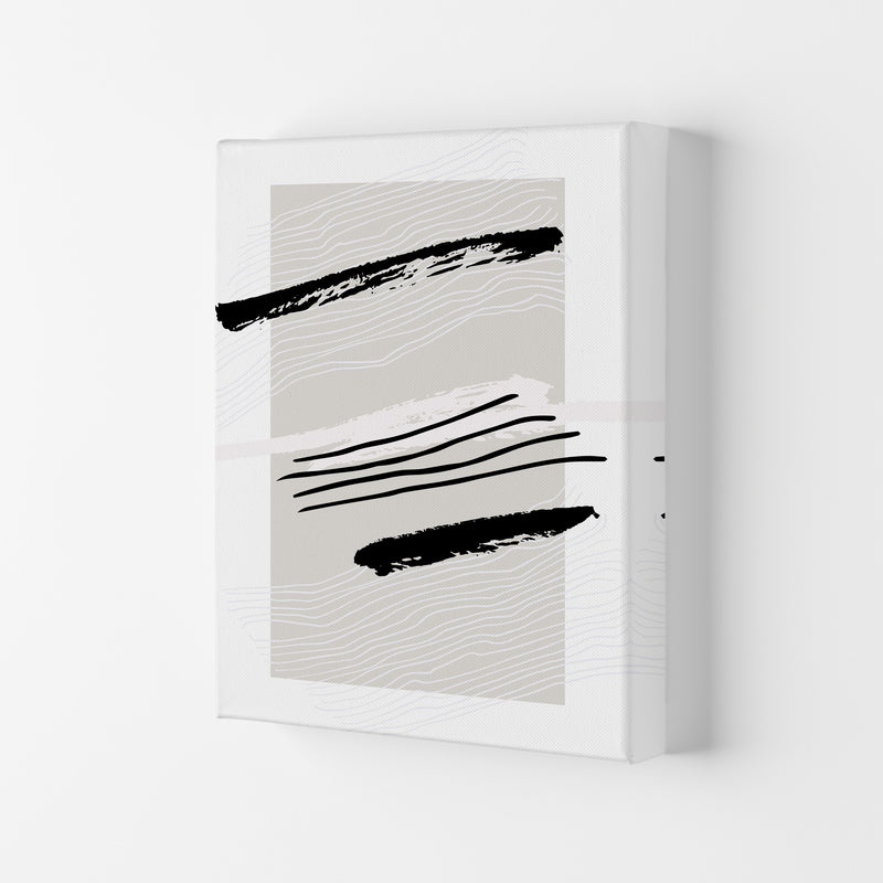 Abstracts Pennellate Linee Grey White Black2 By Planeta444 Canvas