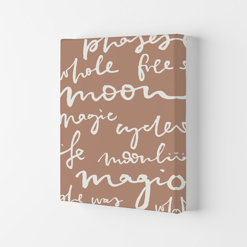 Moon Words Big Lettering By Planeta444 Canvas