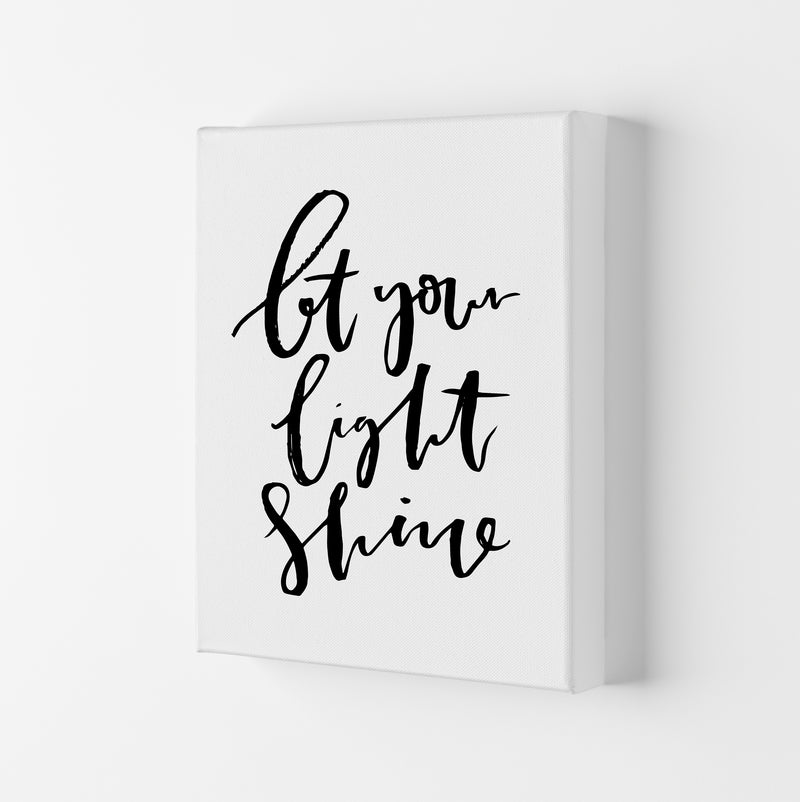 Let Your Light Shine By Planeta444 Canvas