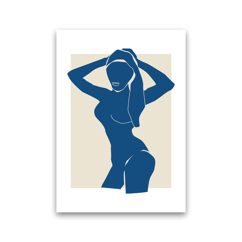 Matisse Hands To Head Blue By Planeta444 Print Only