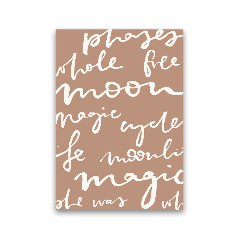 Moon Words Big Lettering By Planeta444 Print Only