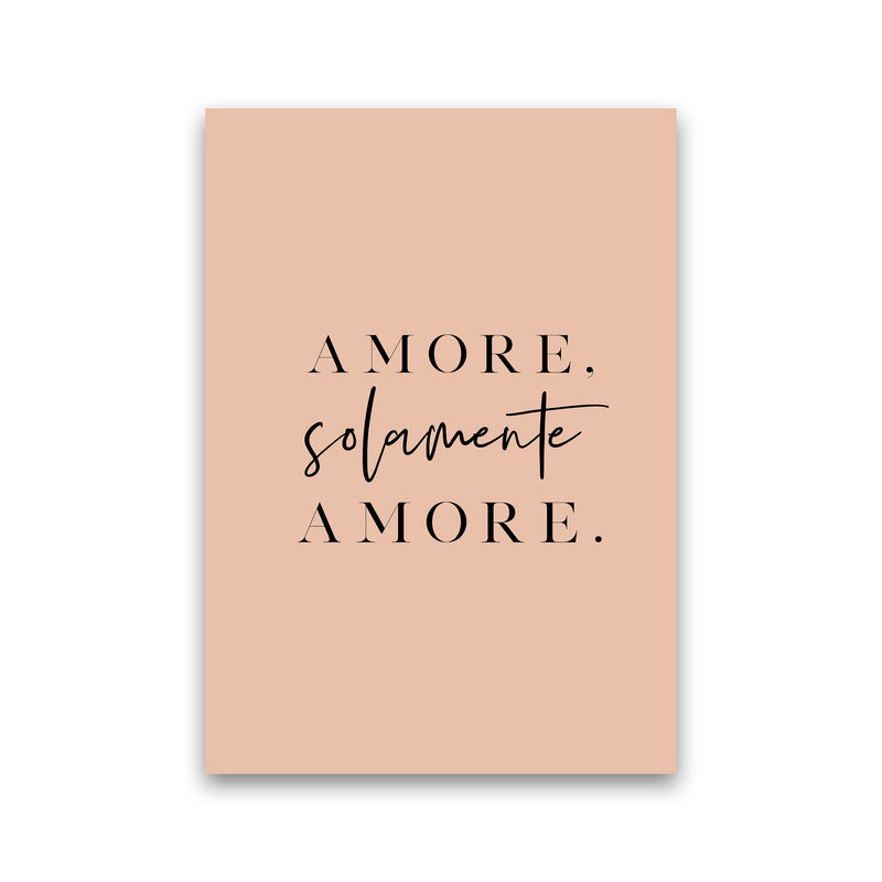 Amore Solamente Amore By Planeta444 Print Only