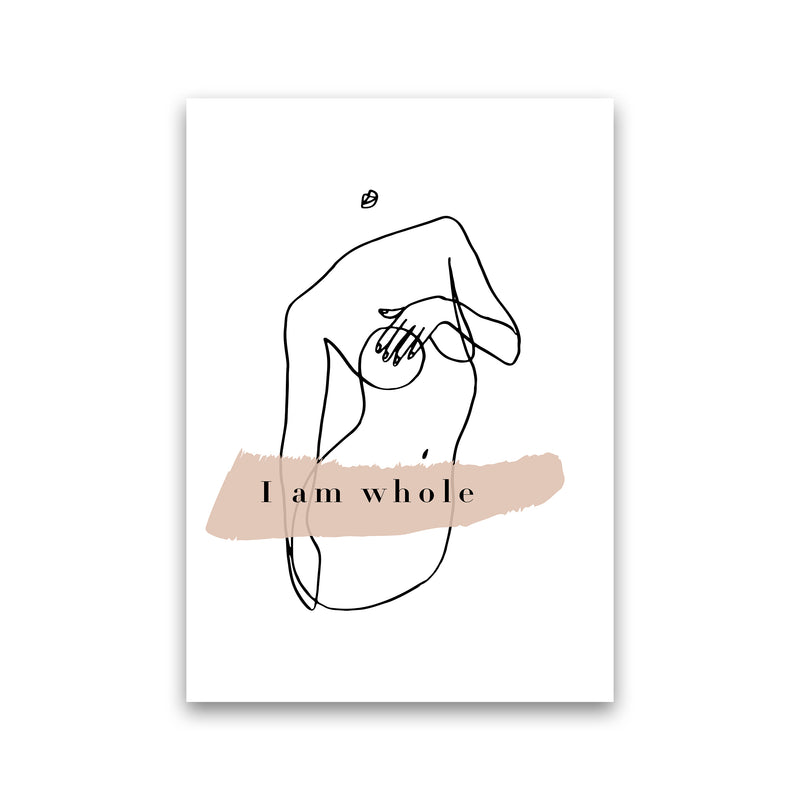 Covering Breasts With One Hand I Am Whole By Planeta444 Print Only